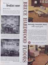 Better Homes & Gardens April 1952 Magazine Article: Wake up your Breakfast corner
