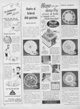 Better Homes & Gardens April 1952 Magazine Article: Stories of beloved dish patterns