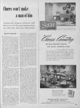 Better Homes & Gardens April 1952 Magazine Article: Chores won't make a man of him