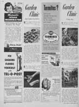 Better Homes & Gardens April 1952 Magazine Article: Garden Clinic