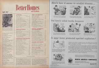Better Homes & Gardens April 1952 Magazine Article: Page 4