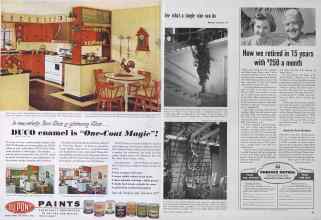 Better Homes & Gardens April 1952 Magazine Article: Page 48