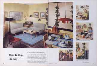 Better Homes & Gardens April 1952 Magazine Article: Page 58