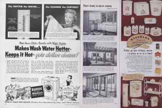 Better Homes & Gardens April 1952 Magazine Article: Page 144