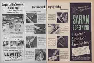 Better Homes & Gardens April 1952 Magazine Article: Page 188