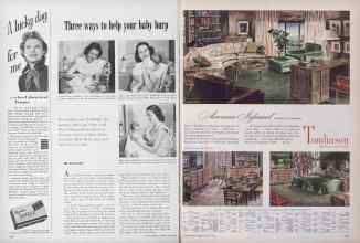 Better Homes & Gardens April 1952 Magazine Article: Page 196