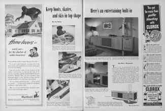 Better Homes & Gardens April 1952 Magazine Article: Page 210