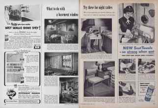 Better Homes & Gardens April 1952 Magazine Article: Page 220