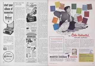 Better Homes & Gardens April 1952 Magazine Article: Page 256