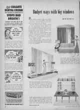 Better Homes & Gardens May 1952 Magazine Article: Budget ways with big windows
