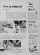Better Homes & Gardens May 1952 Magazine Article: Timesaving sewing gadgets