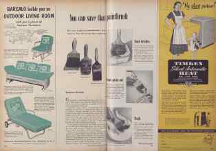 Better Homes & Gardens May 1952 Magazine Article: You can save that paintbrush