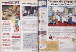 Better Homes & Gardens May 1952 Magazine Article: Page 150