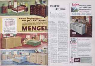 Better Homes & Gardens May 1952 Magazine Article: Page 158