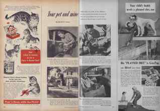 Better Homes & Gardens May 1952 Magazine Article: Your pet and mine
