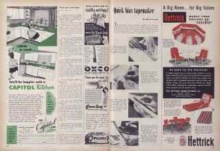 Better Homes & Gardens May 1952 Magazine Article: Page 182