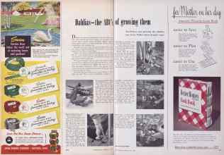 Better Homes & Gardens May 1952 Magazine Article: Dahlias--the ABC's of growing them