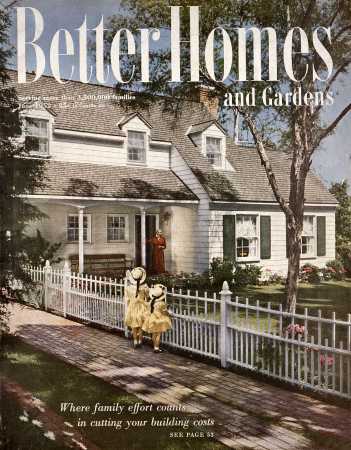 Better Homes & Gardens June 1952 Magazine Cover