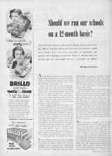 Better Homes & Gardens June 1952 Magazine Article: Should we run our schools on a 12-month basis?
