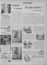 Better Homes & Gardens June 1952 Magazine Article: Custom-made to save space