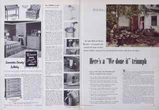 Better Homes & Gardens June 1952 Magazine Article: Page 50