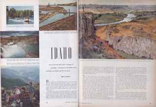 Better Homes & Gardens June 1952 Magazine Article: IDAHO