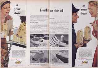 Better Homes & Gardens June 1952 Magazine Article: Keep that true white look