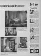 Better Homes & Gardens July 1952 Magazine Article: Decorative ideas you'll want to use