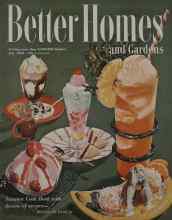 Better Homes & Gardens July 1952 Magazine Cover