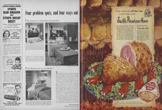 Better Homes & Gardens July 1952 Magazine Article: Page 18