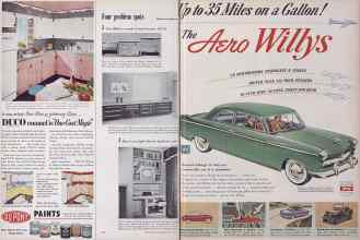 Better Homes & Gardens July 1952 Magazine Article: Page 20