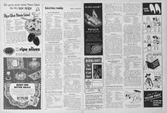 Better Homes & Gardens July 1952 Magazine Article: Page 110