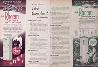 Better Homes & Gardens July 1952 Magazine Article: Have you heard the Latest Garden News?
