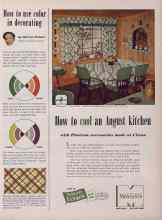 Better Homes & Gardens August 1952 Magazine Article: How to use color in decorating