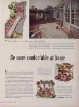 Better Homes & Gardens August 1952 Magazine Article: Be more comfortable at home