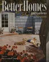 Better Homes & Gardens August 1952 Magazine Cover