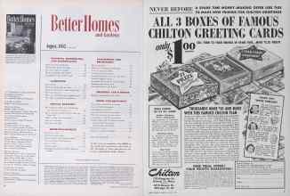 Better Homes & Gardens August 1952 Magazine Article: Page 4