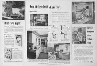 Better Homes & Gardens August 1952 Magazine Article: Page 14