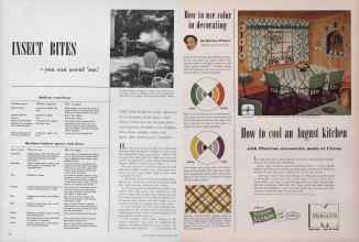 Better Homes & Gardens August 1952 Magazine Article: Page 32