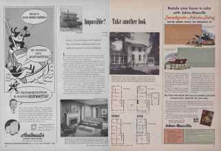 Better Homes & Gardens August 1952 Magazine Article: Impossible? Take another look