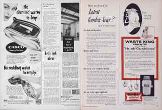 Better Homes & Gardens August 1952 Magazine Article: Page 128
