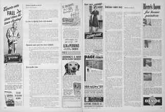 Better Homes & Gardens August 1952 Magazine Article: Page 130