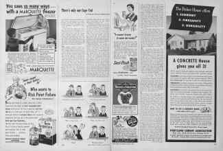 Better Homes & Gardens August 1952 Magazine Article: Page 134