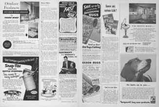 Better Homes & Gardens August 1952 Magazine Article: Page 142