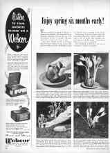 Better Homes & Gardens September 1952 Magazine Article: Enjoy spring sis months early!
