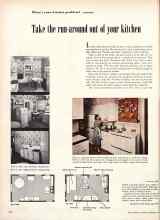 Better Homes & Gardens September 1952 Magazine Article: Take the run-around out of your kitchen