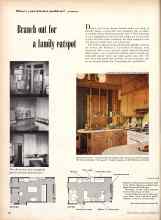Better Homes & Gardens September 1952 Magazine Article: Branch out for a family eatspot