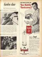 Better Homes & Gardens September 1952 Magazine Article: Garden clinic