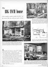 Better Homes & Gardens September 1952 Magazine Article: The BIG INCH house