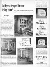 Better Homes & Gardens September 1952 Magazine Article: Is there a tempest in your living room?